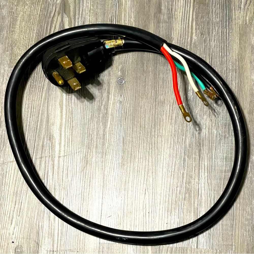LA009B RANGE CORD, 3 POLE, 4 WIRE RANGE CORD 14-50